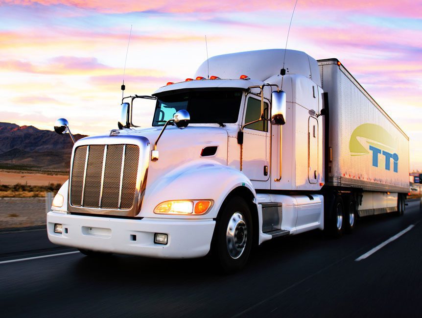 TTI’s truck offers state-of-the-art transport services that go the extra mile to deliver peace of mind for the clients.
