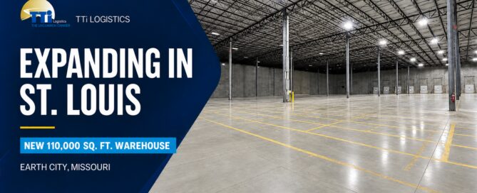 TTi Logistics St. Louis warehouse expansion in Earth City, Missouri